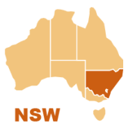 Australia Map NSW