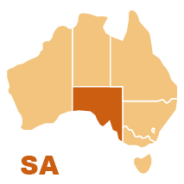 Australia Map SA