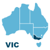 Victoria icon - blue